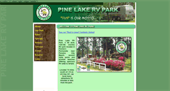 Desktop Screenshot of pinelakerv.com