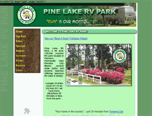 Tablet Screenshot of pinelakerv.com